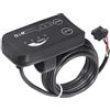 Hapivida Display a LED per Bicicletta Elettrica 810, 48V 810 E Kit Controller per Display a LED per Bici Kit Regolatore di Velocità Motore Brushless per Scooter