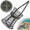 Starnearby Cestino da Pesca Galleggiante, Porta Pesce, Gabbia e Trappola per Pesci, Rete Contenitore per Gamberi, Granchi, Aragoste