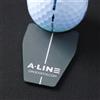 GrooveFix Aline putt allineamento Marker (Bull Shape) - improve your One putt percentuale, Gun Metal