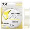 Daiwa Filo da Pesca J-Thread FC Fluorocarbon 100 m 110 YD 0.352 mm 16 lb Fluorocarbon Ideale per Tutte Le Tecniche di Pesca Spinning Surfcasting Trota Bolognese Lago Invisibile in Acqua Resistente al