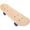 TOYANDONA Tavola Skateboard Vuota in Legno Acero senza Vernice con Ruote per Decorazione Parete Fai da Te Sostituzione Adatto Ragazzo Ragazza Ragazza Principianti