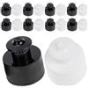 HEMOTON 24 Tappi per Bottiglie Push-Pull da 28 Mm, Chiusura a Strappo Manuale in Plastica, Coperchi Erogatori Anti-Perdita per Borracce Sportive, Set Multifunzionale per Sport,