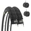 ECOVELO EBA12NEE 2 COPERTONI 12 1/2 X 1.75 2 1/4 (47-203) + CAMERE Pneumatici per Bici City Bike Bimbo Bambina Mountain Bike