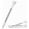 ROSEEKA Tee da golf personalizzate con font e colore personalizzati - Testo personalizzato - Crea le tue tee da golf personalizzate