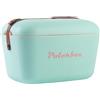 Polarbox© - Frigo portatile retrò da spiaggia, borsa per picnic vintage, frigorifero portatile, per viaggi, campeggio, escursioni, stile anni '90, baule del ghiaccio, extra grande, leggero, per
