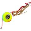 Guaber 40g 60g 80g 100g Kabura Jigs Testa di Gomma Gonna Scorrevole Accessori Da Pesca Jigging Esca Da Pesca Esche Glow In Ferro Scuro Jig Lure