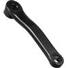 KOMBIUDA Braccio Sinistro Pedivella Bicicletta in Metallo Nero per Bici da Strada | Montaggio Semplice, Design Solido e Precisione Elevata, Ricambio Adatto a Mountain Bike, Pedalata Confortevole