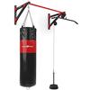 Marbo Sport Barra Multifunzionale per trazioni con Montaggio a Parete, LAT pulldown e Supporto per Sacco da Boxe (3in1) MH-D204 | Made in EU