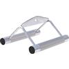 GORILLA SPORTS® Maniglia Parallela - 12 cm Lungo, Carico Max. 200 kg, Acciaio Cromato, Impugnatura Doppia Antiscivolo, Zigrinato - Attacco per Cavo, Maniglia per Canottaggio, Tricipiti, Palestra