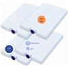 getgastro 8 batterie refrigeranti per frigoriferi, borsa termica (eutettica), a prova di perdite e riutilizzabili, per campeggio, catering e attività all'aperto, cuscinetto refrigerante per trasporto