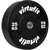 VirtuFit Hi-Temp Bumper Plate - Disco olimpico in gomma - 50 mm 5 kg fino a 25 kg (25 chilogrammi)