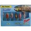 MEPPS - Kit Trota - Cofanetto di 7 cucchiai essenziali per la trota