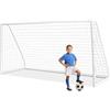 LIFEZEAL Porte da Calcio per Bambini in PVC, 365x120x182 cm, Rete da Giardino e Esterno Resistente, Porticine Giochi da Calcio Piccole