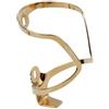 WABTU Porta Borracce MTB Portabottiglia for Acqua in Lega di Alluminio della Bicicletta Compatibile con portabottiglie ad Acqua Ultra-Leggera sotto 70mm Portaborraccia Bici (Color : U Model Gold)