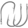 FUSIGO Ami per esche vive in acqua salata, 50 pezzi O'Shaughnessy Live Bait ami a gambo corto con punta in linea ami J taglia 1#-5/0