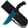 Anglo Arms - Coltello da Caccia in Acciaio Blu, Lunghezza Lama: 15,5 cm
