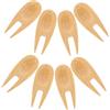 BESTonZON 8pezzi Bamboo Divot Repair Tool per Golf Strumenti di Manutenzione delle Accessori Portatili per Golfisti Riparatore per Pitch e Marker per Palla Struttura Resistente e Leggera