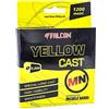 Falcon Nylon Persicus Yellow Cast Mn, 1200 mt x 0.180 mm