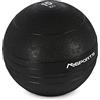 MSPORTS Slam Ball Premium - Palla medica, 3-20 kg, 15 kg, colore: Nero