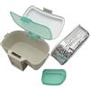 Generic Porta da - Scatola organizer isolata per esche in vita, contenitore portatile per esche, design resistente alle perdite, affidabile per kayak, barca, campeggio, viaggi di d'acqua