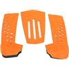 Alomejor ANTISKID EVA Surf DECK PAD SUGGERIMENTO MATTO SULLO SUGGERIMENTO 3 PC per Entusiasmo del Surf (ORANGE)