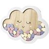 PartyDeco Sole Favors - Scatola di Legno per Feste e Ospiti, 30,5 x 43 cm