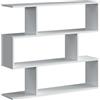 Habitdesign Bricohabitat 13Casa - Kafka A5 - Libreria. Dim: 110x25x97 h cm. col: Bianco. Mat: Melamina.