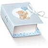 Generic 10 scatole a Forma di Libro per bomboniera 7x6x3 cm Scatola bomboniere Fiocchi esclusi portaconfetti Porta Confetti Piccoli Oggetti (Orsetto Celeste)