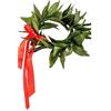 PELATELLI Corona D'ALLORO per Laurea Nastro Rosso