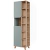 Vicco Mobile da bagno Karen, Sonoma/blu, 50 x 175 cm