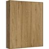Itamoby Letto matrimoniale Kentaro verticale a scomparsa Quercia Natura
