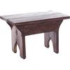 DESIGN DELIGHTS RUSTIKALER BRUSCO - Sgabello in Legno Riciclato, Stile Shabby Chic, 25 x 39 x 24 cm