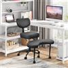 Generisch Nuova sedia da meditazione, sedia da ufficio con gambe incrociate e ADHD con ruote, supporto ergonomico per schiena e gambe, seduta regolabile in altezza per meditazione, home office, forte supporto