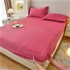 HLTQL Lenzuolo con Angoli in Peluche Lenzuola Leggeri Copri Proteggi Materasso per Materassi Altezza da 5-30 Cm Singolo/Matrimoniale Copriletti Biancheria da Letto(#2,160x200cm)