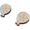 Zelda Bomboniere Magnete Palloncino Legno Plexy Pz 12 Bomboniere Fai da Te Battesimo (Celeste)