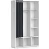 Vicco Armadio multifunzione multifunzione Luigi, Bianco, 38 x 178.1 cm