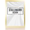 Stallmann Design - Cornice "New Modern", 10 x 15 cm, colore bianco, formato A4 e 60 altri formati, in legno MDF, per foto o quadri