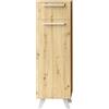 Planetmöbel Armadio Midi largo 30 cm in rovere Artizan, armadio da bagno con 1 cassetto, in piedi