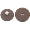 Bantopgong Set di 10 Bottoni Automatici in Metallo di Grandi Dimensioni in Rame, Bottoni in Tessuto per Soprabito, Abbigliamento, Accessori per Cucire, 23mm