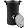 vinnyooc Cera di fusione per cera elettrica, 10 l, per cera elettrica, con beccuccio, indicatore digitale a LED, produttore di candele