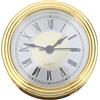 iplusmile Orologio Vintage Batteria con Movimento al Quarzo Preciso Inserto Rotondo Silenzioso per Sveglia da Comodino Elegante e Sostituzione Movimento