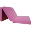 Natalia Spzoo Materasso pieghevole emergenza 195 x 65 x 8 cm (rosa 1227)