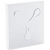 Wink design ,Virginia, Appendiabiti da Muro, Metallo, Bianco