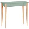 RAGABA MIMO Scrivania per Computer con Cassetto - Montaggio Facile - Larghezza 85 cm - Certificata FSC | Verde Salvia