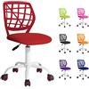 Beltom® Sedia ergonomica da scrivania cameretta Computer casa Studio Ufficio Studenti Adolescenti, Ideale per Bambini. Regolabile in Altezza e Girevole a 360° - Rosso