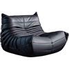 Misorat Divano pigro, divano casual camera da letto soggiorno può sdraiarsi e dormire, poltrona singola, pelle NAPA resistente all'usura e antigraffio Resistente,A-103X88X70CM