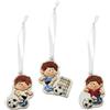 DLM Bomboniere DLM-A381 Bomboniere 12 Calamita Magnete Calcio Calciatore Partita Football Nascita Comunione Battesimo Cresima Compleanno Segnaposto Pensierino Confettata bomboniera Regalo