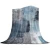 Chickwin Coperta di Flanella, Stile Vecchio Coperta in Pile per Divano Coperte Calda Morbida Confortevole Microfibra Coperta Letto Singolo Matrimoniale Una Piazza e Mezza (Grigio,150x200cm)