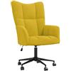 vidaXL Poltrona Relax Giallo Senape in Velluto