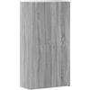 vidaXL Sonoma - Armadietto portaoggetti per ufficio, 60 x 32 x 115 cm, colore: Grigio